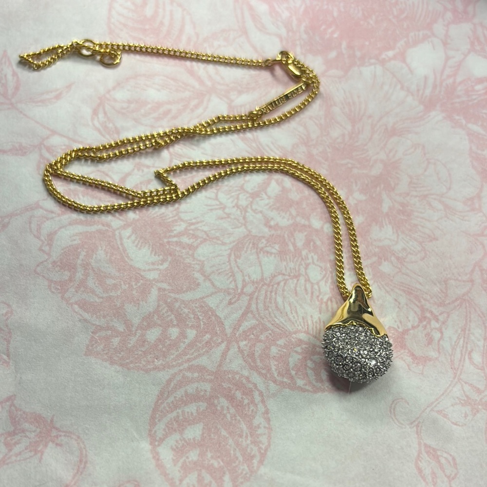 Alexis bittar Elegant Gold and Silver Pendant Necklace - Picture 2 of 7